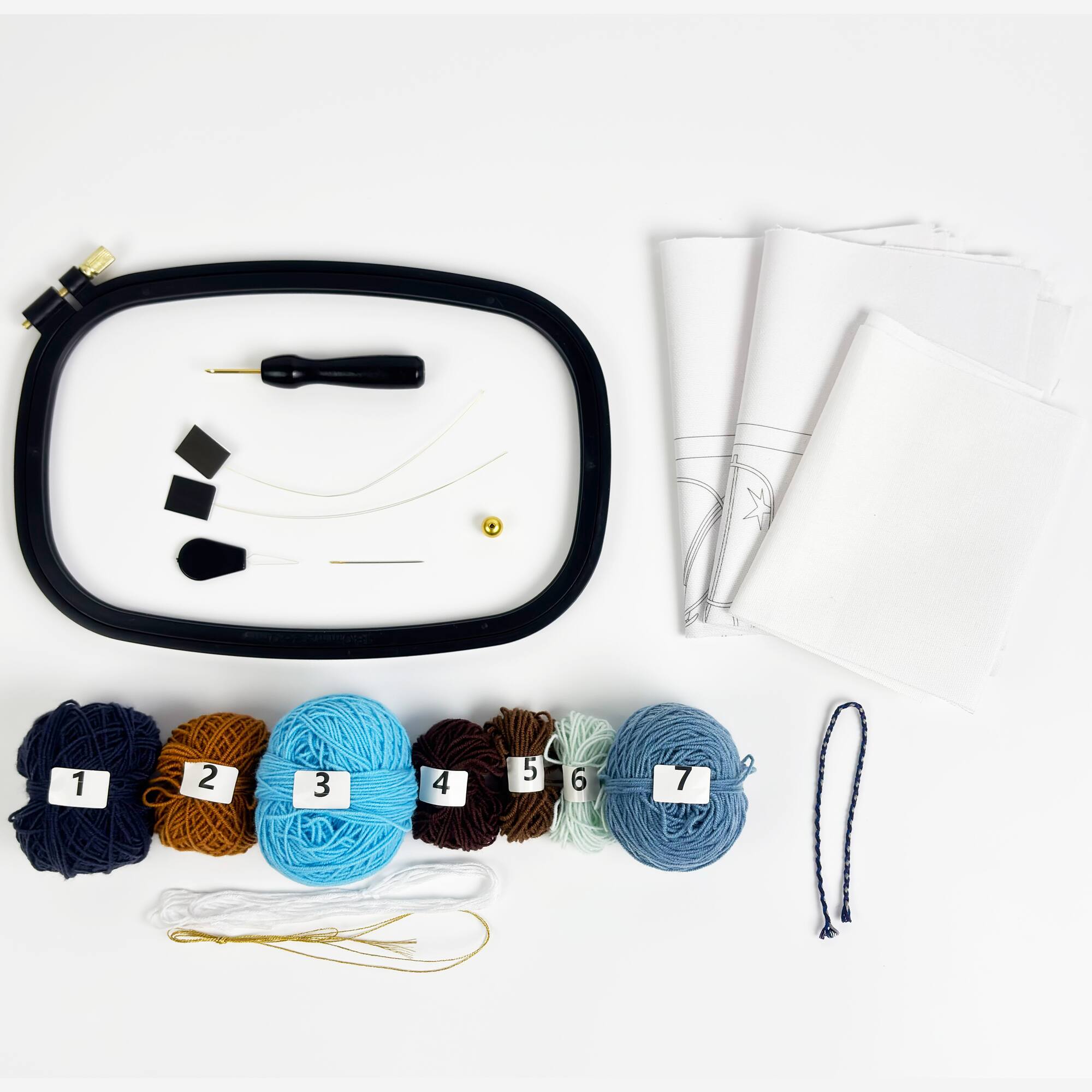 Jonathan Adler x Michaels Aviator Punch Needle Case Kit